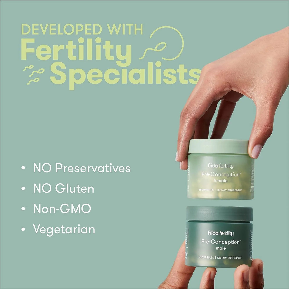 FRIDA FERTILITY - Frida Fertility Pre-Conception Supplement Set - The Red Vitamin MX - Suplementos Alimenticios - {{ shop.shopifyCountryName }}