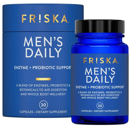 FRISKA - FRISKA Men’s Daily Digestive Enzyme 30 Capsulas - The Red Vitamin MX - Suplementos Alimenticios - {{ shop.shopifyCountryName }}