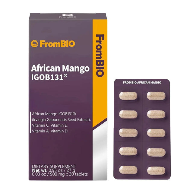 FROMBIO - FromBIO HealthyFit Dibab Wild Mango 30 Tabletas - The Red Vitamin MX - Suplementos Alimenticios - {{ shop.shopifyCountryName }}