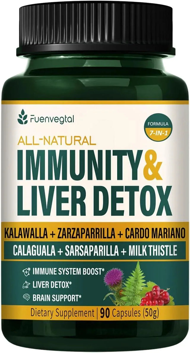 FUENVGTAL - Fuenvegtal Kalawalla Root (Polypodium leucotomos) 90 Capsulas - The Red Vitamin MX - Suplementos Alimenticios - {{ shop.shopifyCountryName }}