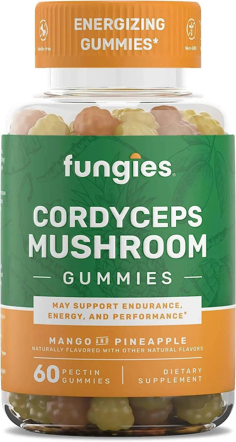 FUNGIES - Fungies Cordyceps Mushroom Energizing Gummies 60 Gomitas - The Red Vitamin MX - Suplementos Alimenticios - {{ shop.shopifyCountryName }}