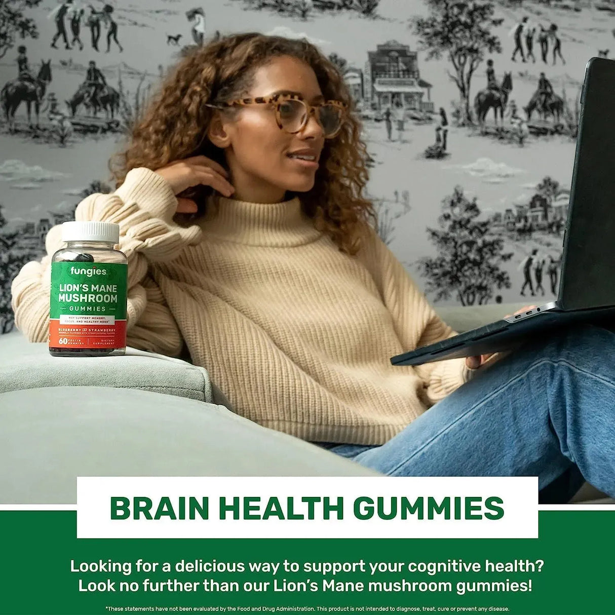 FUNGIES - Fungies Lion's Mane Mushroom Brain Health Gummies 60 Gomitas - The Red Vitamin MX - Suplementos Alimenticios - {{ shop.shopifyCountryName }}