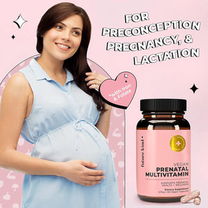 FUTURE KIND - Future Kind Vegan Prenatal Vitamin 60 Capsulas - The Red Vitamin MX - Suplementos Alimenticios - {{ shop.shopifyCountryName }}