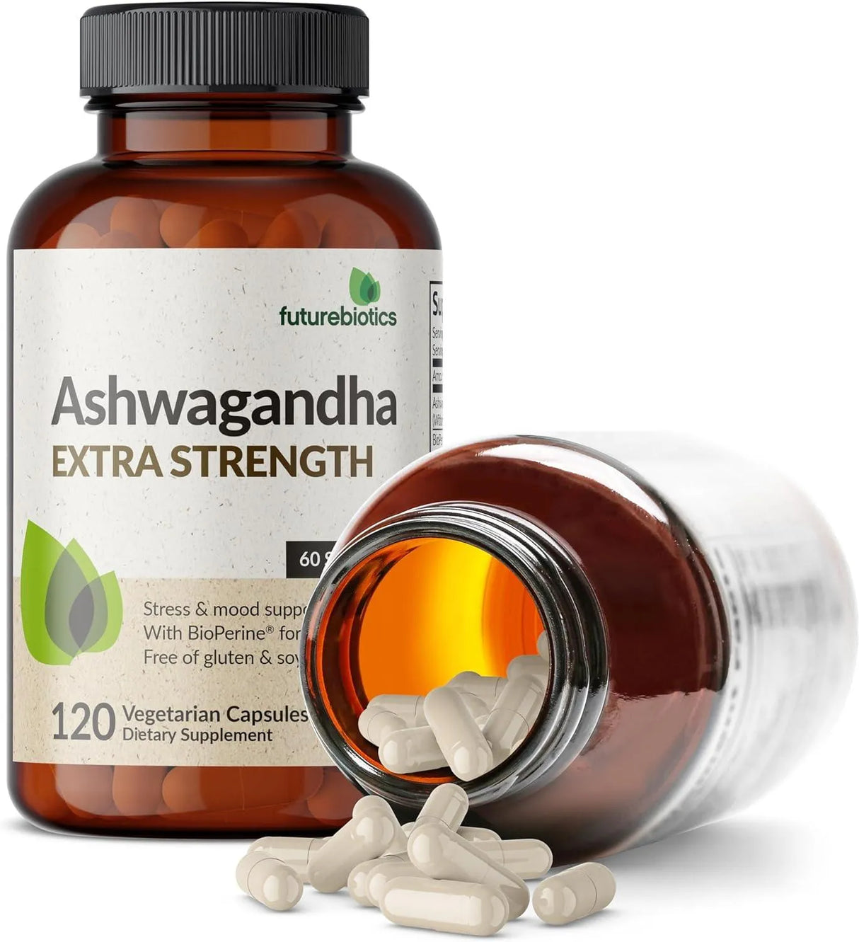 FUTUREBIOTICS - Futurebiotics Ashwagandha Extra Strength 3000Mg. - The Red Vitamin MX - Suplementos Alimenticios - {{ shop.shopifyCountryName }}