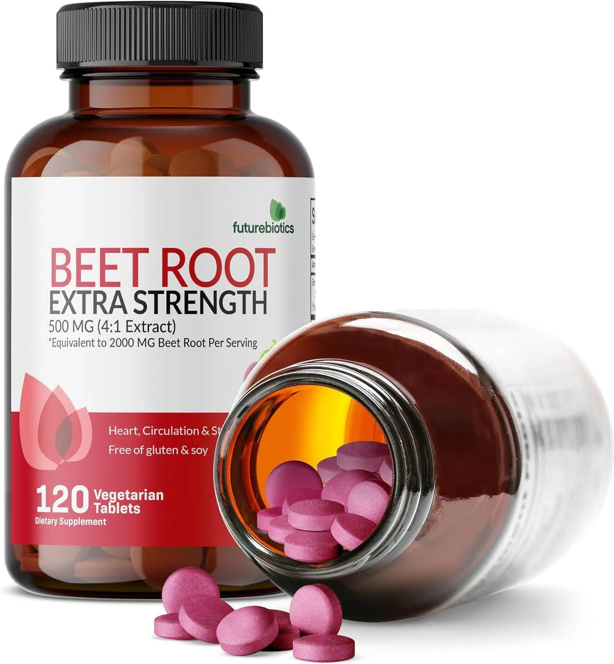 FUTUREBIOTICS - Futurebiotics Beet Root Extra Strength 2000Mg. 120 Tabletas - The Red Vitamin MX - Suplementos Alimenticios - {{ shop.shopifyCountryName }}