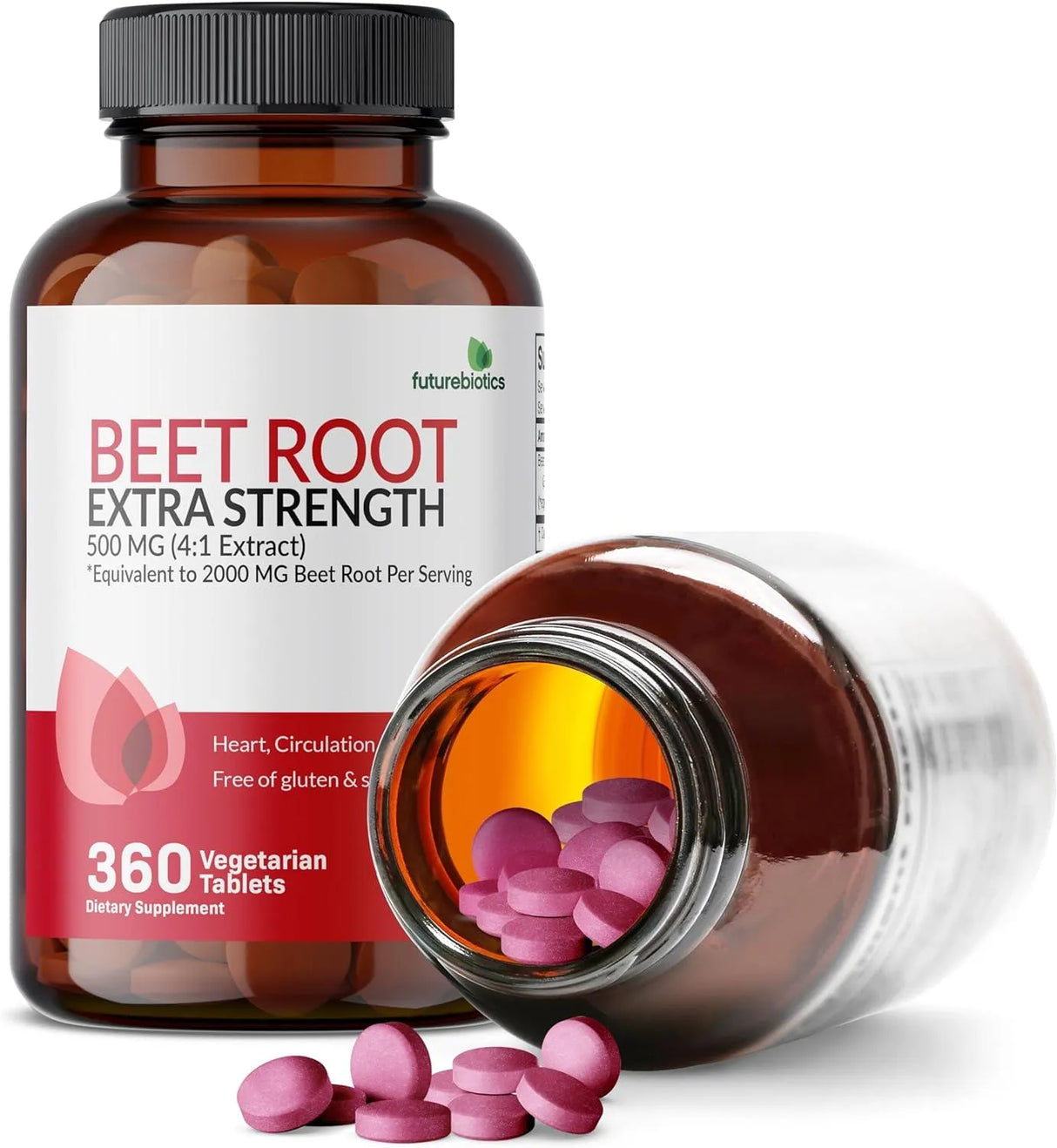 FUTUREBIOTICS - Futurebiotics Beet Root Extra Strength 2000Mg. 360 Tabletas - The Red Vitamin MX - Suplementos Alimenticios - {{ shop.shopifyCountryName }}