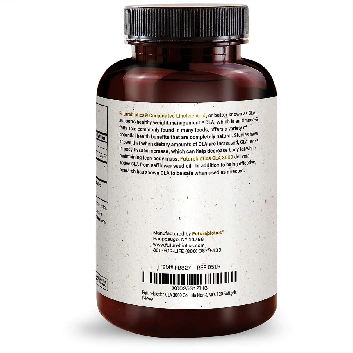 FUTUREBIOTICS - Futurebiotics CLA 3000 Extra High Potency 120 Capsulas Blandas - The Red Vitamin MX - Suplementos Alimenticios - {{ shop.shopifyCountryName }}