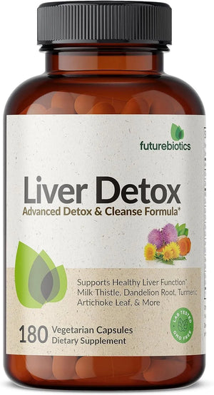 FUTUREBIOTICS - Futurebiotics Liver Detox 180 Capsulas - The Red Vitamin MX - Suplementos Alimenticios - {{ shop.shopifyCountryName }}