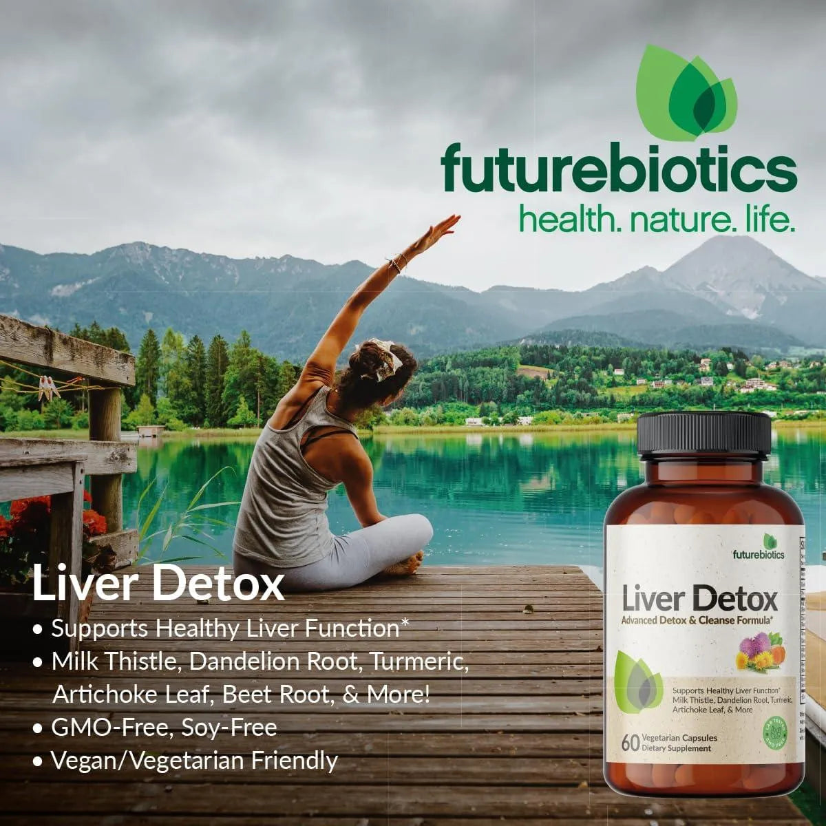 FUTUREBIOTICS - Futurebiotics Liver Detox 180 Capsulas - The Red Vitamin MX - Suplementos Alimenticios - {{ shop.shopifyCountryName }}