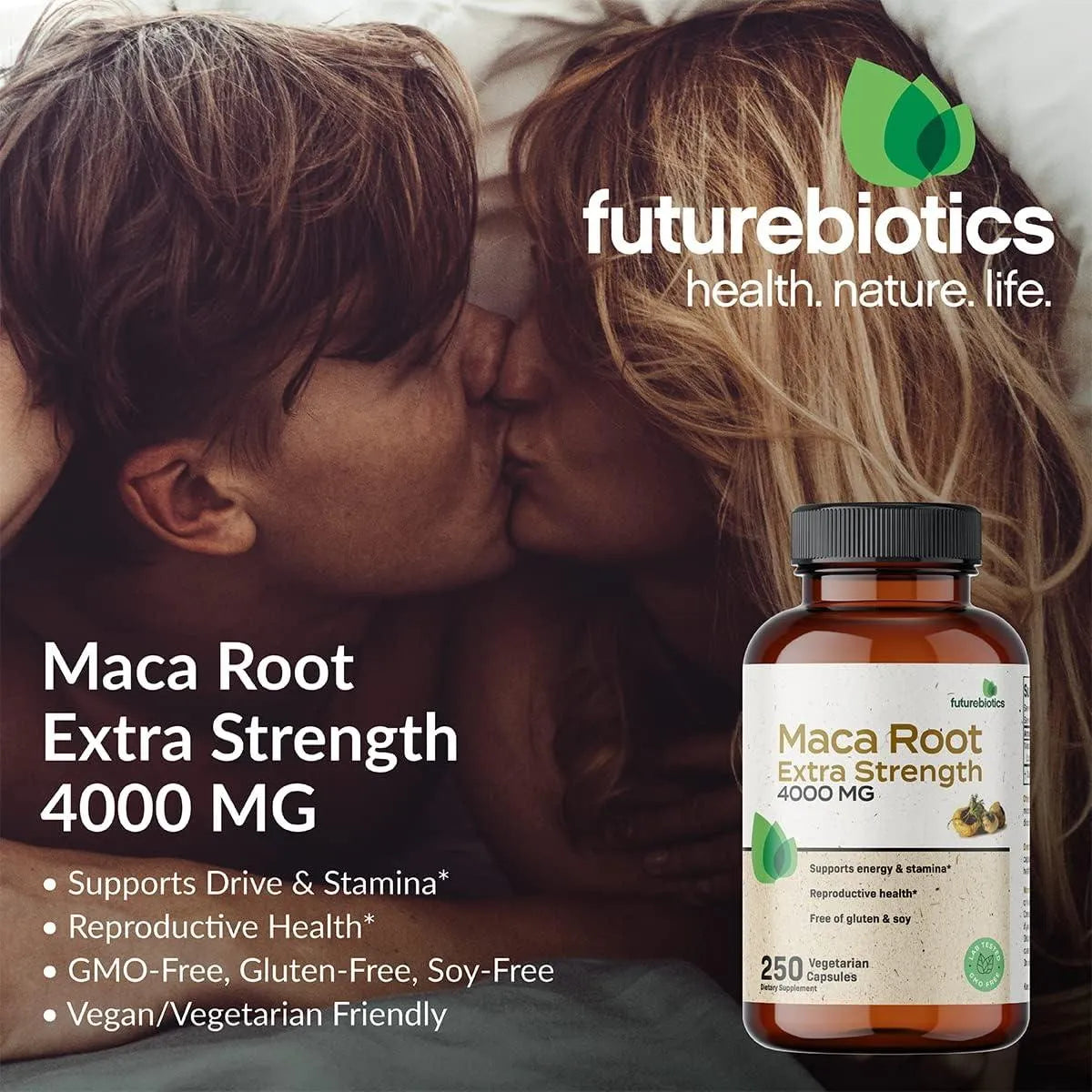 FUTUREBIOTICS - Futurebiotics Maca Root Extra Strength 4000Mg. 120 Capsulas - The Red Vitamin MX - Suplementos Alimenticios - {{ shop.shopifyCountryName }}