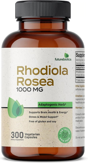 FUTUREBIOTICS - Futurebiotics Rhodiola Rosea 1000Mg. 300 Capsulas - The Red Vitamin MX - Suplementos Alimenticios - {{ shop.shopifyCountryName }}