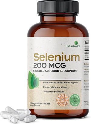 FUTUREBIOTICS - Futurebiotics Selenium 200mcg 250 Capsulas - The Red Vitamin MX - Suplementos Alimenticios - {{ shop.shopifyCountryName }}