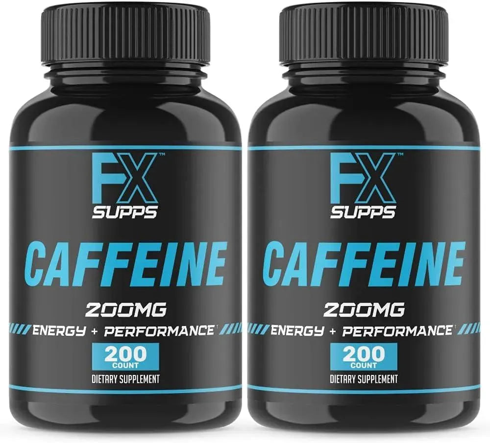 FX SUPPS - Fx Supps Caffeine 200Mg. 200 Capsulas 2 Pack - The Red Vitamin MX - Suplementos Alimenticios - {{ shop.shopifyCountryName }}