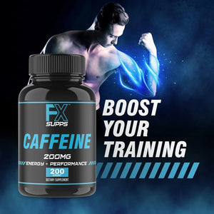 FX SUPPS - Fx Supps Caffeine 200Mg. 200 Capsulas 2 Pack - The Red Vitamin MX - Suplementos Alimenticios - {{ shop.shopifyCountryName }}