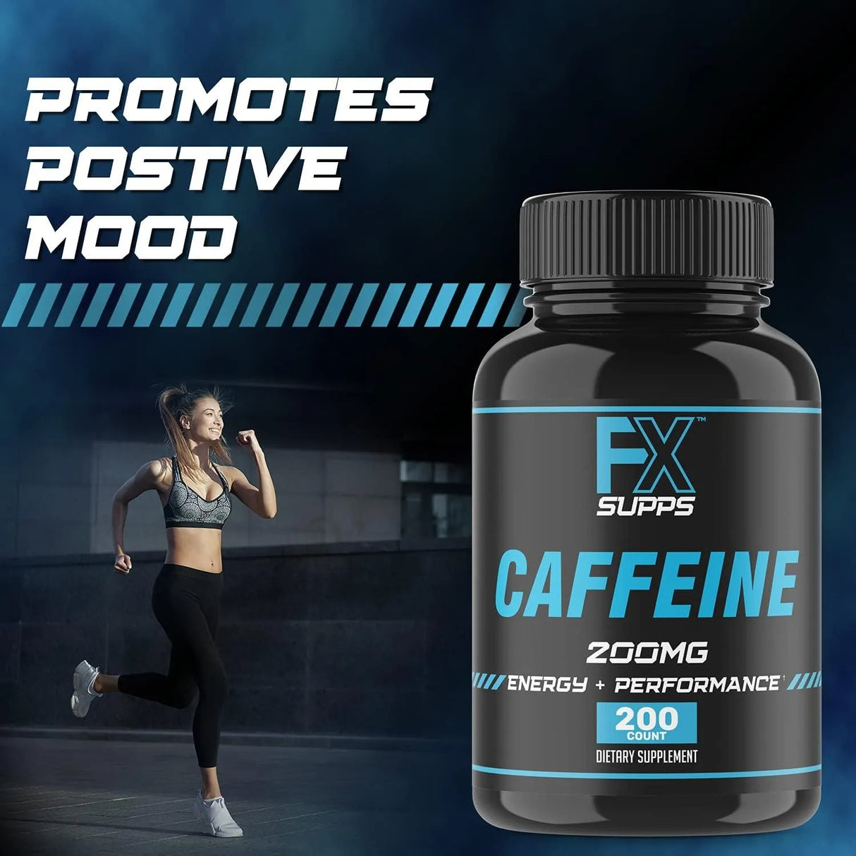 FX SUPPS - Fx Supps Caffeine 200Mg. 200 Capsulas - The Red Vitamin MX - Suplementos Alimenticios - {{ shop.shopifyCountryName }}