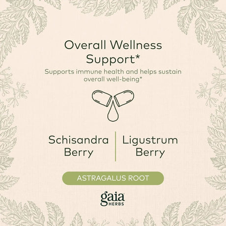 GAIA HERBS - Gaia Herbs Astragalus Supreme 60 Capsulas - The Red Vitamin MX - Suplementos Alimenticios - {{ shop.shopifyCountryName }}