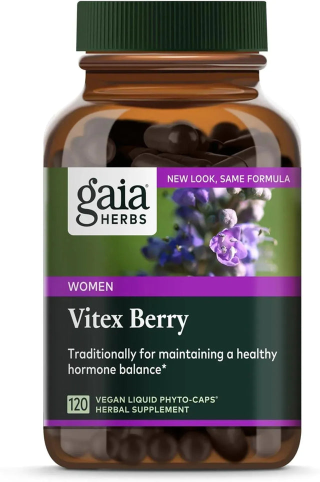 GAIA HERBS - Gaia Herbs Baya Casto Berry 120 Capsulas - The Red Vitamin MX - Suplementos Alimenticios - {{ shop.shopifyCountryName }}