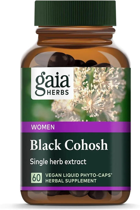 GAIA HERBS - Gaia Herbs Black Cohosh 60 Capsulas - The Red Vitamin MX - Suplementos Alimenticios - {{ shop.shopifyCountryName }}