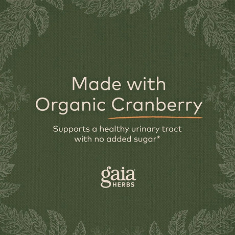 GAIA HERBS - Gaia Herbs Cranberry Concentrate 60 Capsulas - The Red Vitamin MX - Suplementos Alimenticios - {{ shop.shopifyCountryName }}