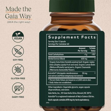 GAIA HERBS - Gaia Herbs Gut Revival 60 Capsulas - The Red Vitamin MX - Suplementos Alimenticios - {{ shop.shopifyCountryName }}