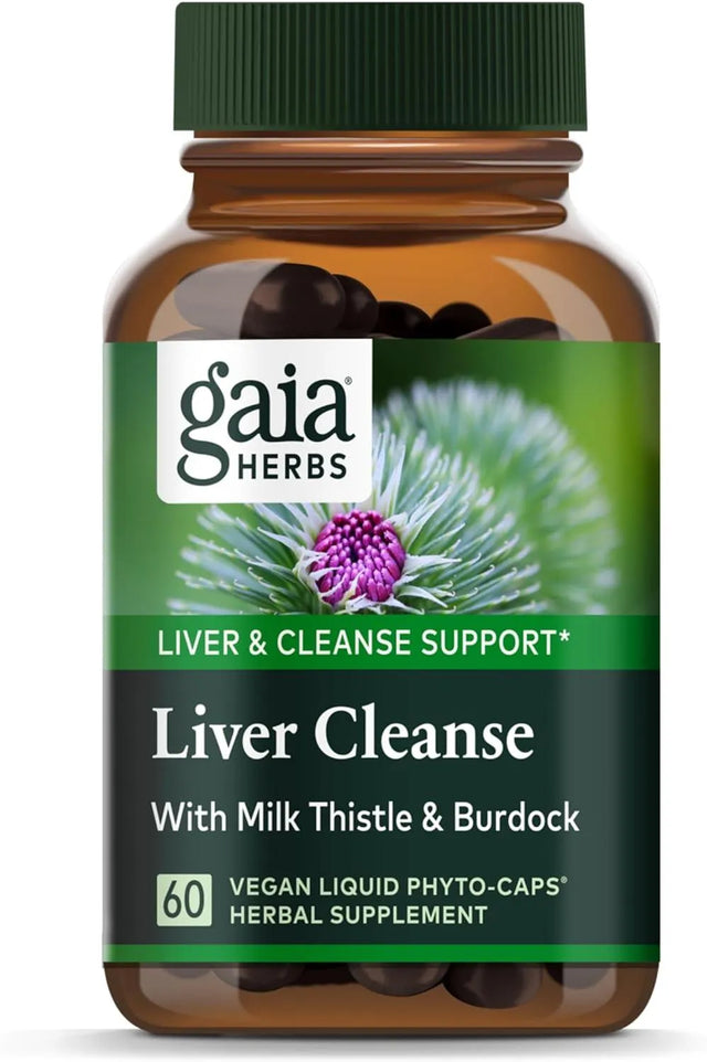 GAIA HERBS - Gaia Herbs Liver Cleanse 60 Capsulas - The Red Vitamin MX - Suplementos Alimenticios - {{ shop.shopifyCountryName }}