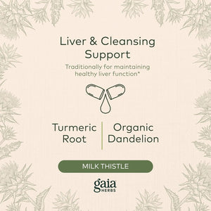 GAIA HERBS - Gaia Herbs Liver Cleanse 60 Capsulas - The Red Vitamin MX - Suplementos Alimenticios - {{ shop.shopifyCountryName }}