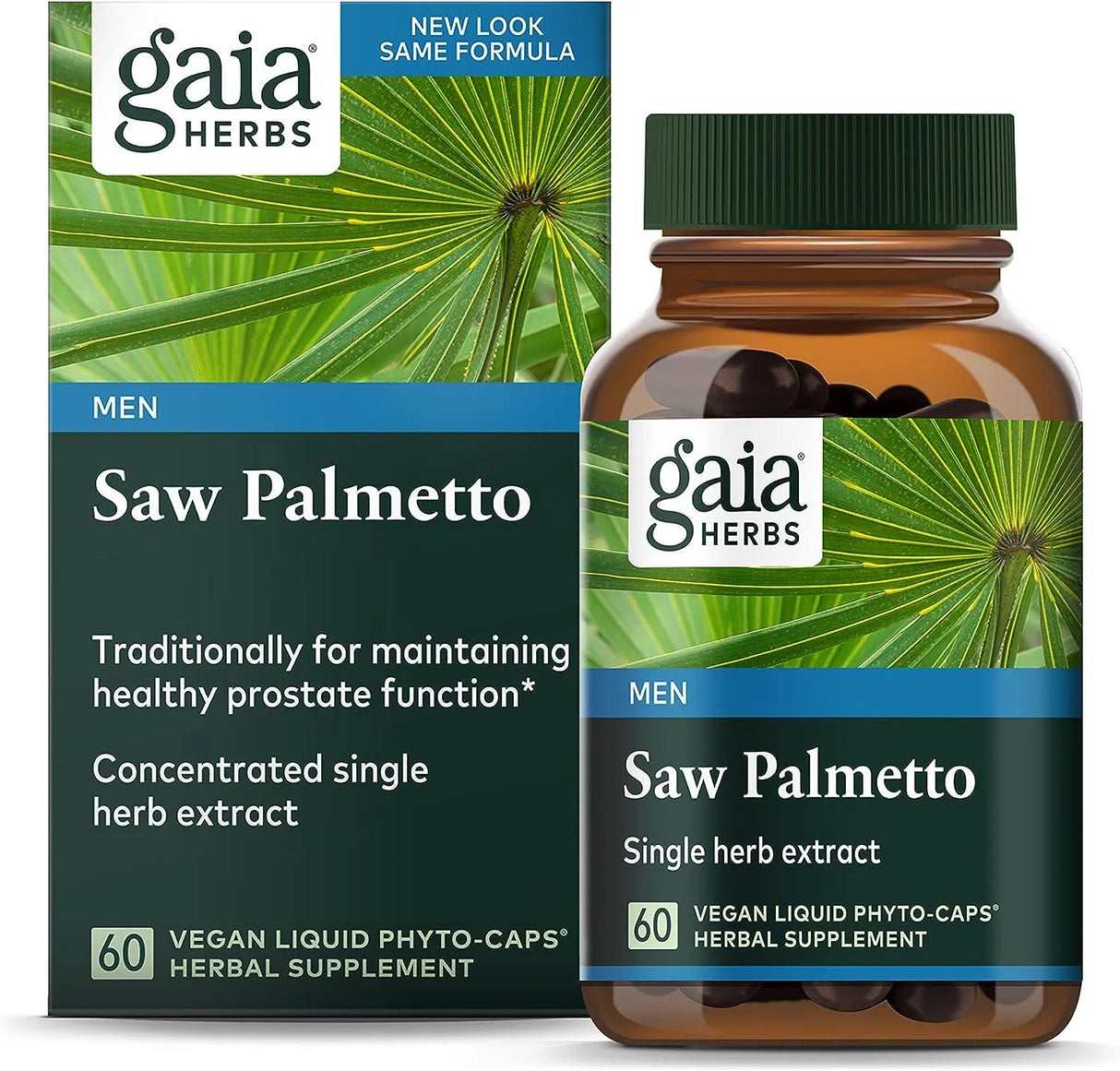 GAIA HERBS - Gaia Herbs Saw Palmetto 60 Capsulas - The Red Vitamin MX - Suplementos Alimenticios - {{ shop.shopifyCountryName }}