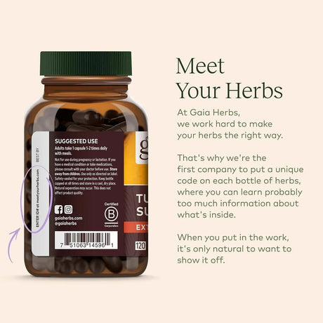 GAIA HERBS - Gaia Herbs St. John's Wort 60 Capsulas - The Red Vitamin MX - Suplementos Alimenticios - {{ shop.shopifyCountryName }}