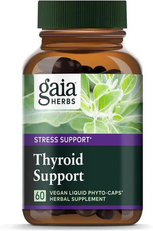 GAIA HERBS - Gaia Herbs Thyroid Support 60 Capsulas - The Red Vitamin MX - Suplementos Alimenticios - {{ shop.shopifyCountryName }}