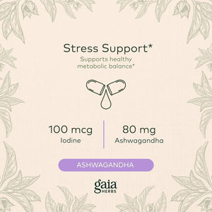 GAIA HERBS - Gaia Herbs Thyroid Support 60 Capsulas - The Red Vitamin MX - Suplementos Alimenticios - {{ shop.shopifyCountryName }}