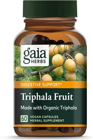 GAIA HERBS - Gaia Herbs Triphala Fruit Supports Digestive Health 60 Capsulas - The Red Vitamin MX - Suplementos Alimenticios - {{ shop.shopifyCountryName }}