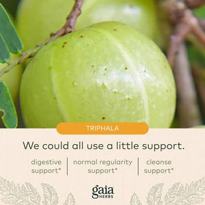 GAIA HERBS - Gaia Herbs Triphala Fruit Supports Digestive Health 60 Capsulas - The Red Vitamin MX - Suplementos Alimenticios - {{ shop.shopifyCountryName }}