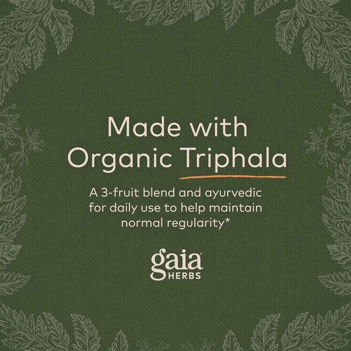 GAIA HERBS - Gaia Herbs Triphala Fruit Supports Digestive Health 60 Capsulas - The Red Vitamin MX - Suplementos Alimenticios - {{ shop.shopifyCountryName }}