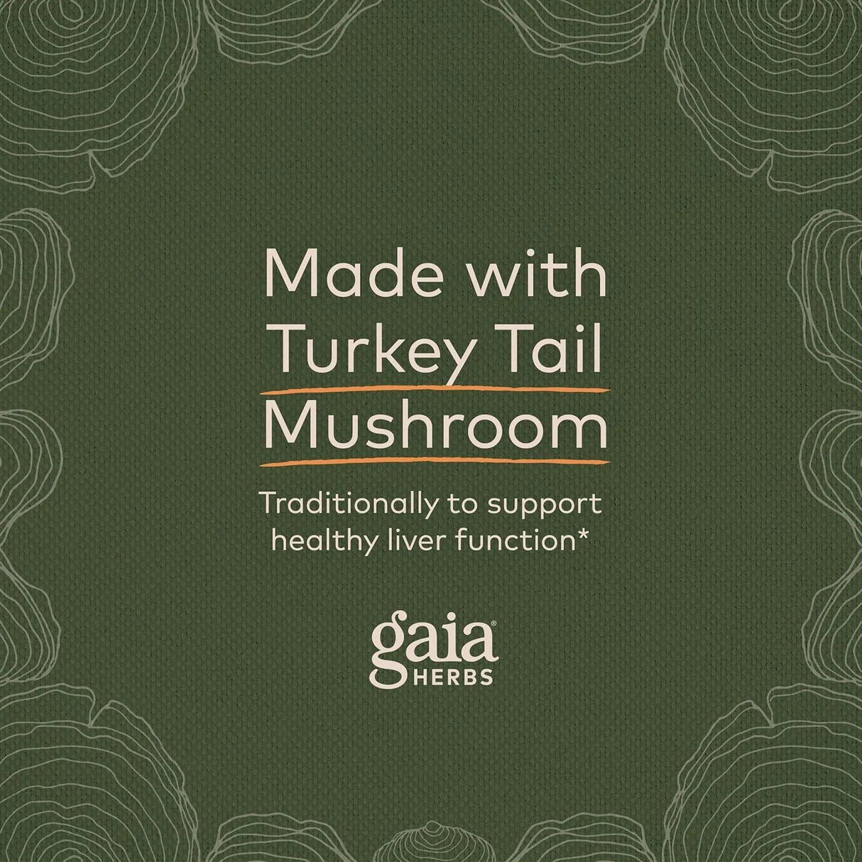 GAIA HERBS - Gaia Herbs Turkey Tail Mushroom 120 Capsulas - The Red Vitamin MX - Suplementos Alimenticios - {{ shop.shopifyCountryName }}