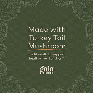 GAIA HERBS - Gaia Herbs Turkey Tail Mushroom 40 Capsulas - The Red Vitamin MX - Suplementos Alimenticios - {{ shop.shopifyCountryName }}