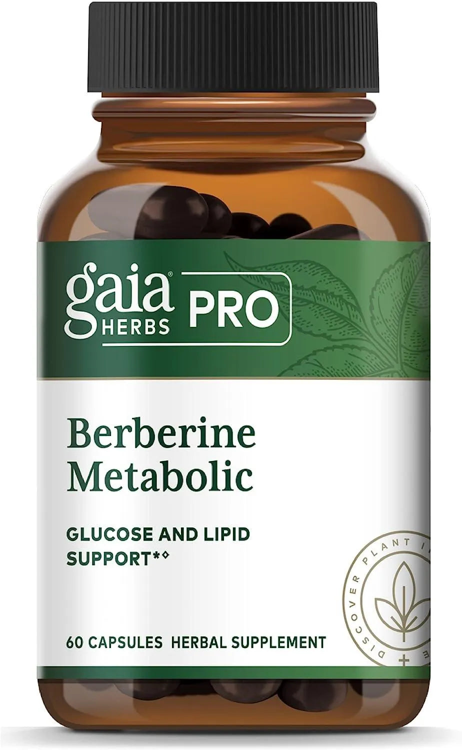 GAIA HERBS - Gaia PRO Berberine Metabolic Herbal Supplement 60 Capsulas - The Red Vitamin MX - Suplementos Alimenticios - {{ shop.shopifyCountryName }}