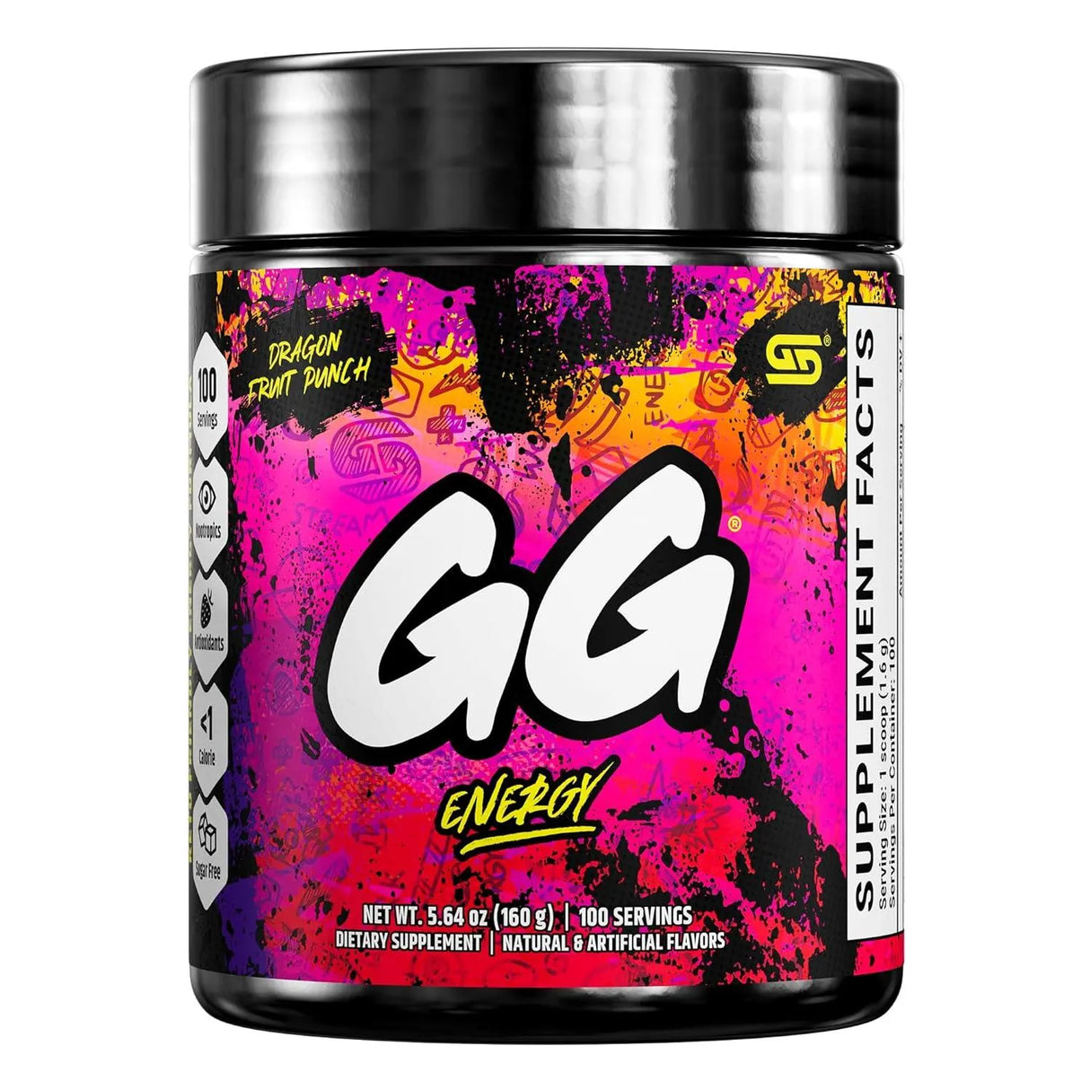 GAMER SUPPS - Gamer Supps GG Energy Gaming Energy and Nootropic Blend 160Gr. - The Red Vitamin MX - Suplementos Alimenticios - {{ shop.shopifyCountryName }}