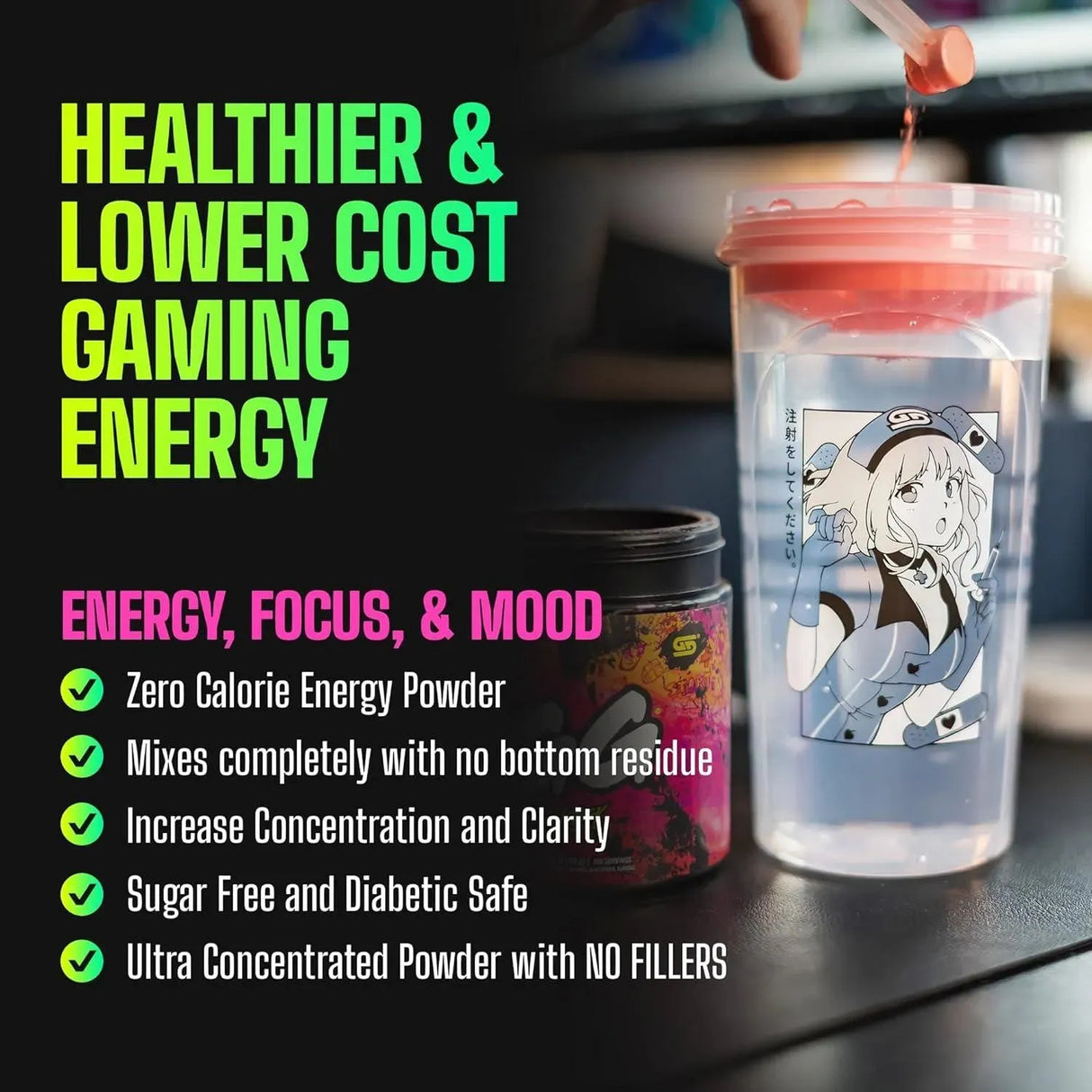 GAMER SUPPS - Gamer Supps GG Energy Gaming Energy and Nootropic Blend 160Gr. - The Red Vitamin MX - Suplementos Alimenticios - {{ shop.shopifyCountryName }}