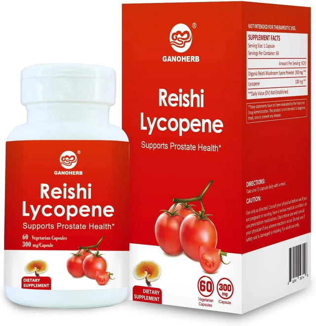 GANOHERB - Ganoherb Lycopene 300Mg. 60 Capsulas - The Red Vitamin MX - Suplementos Alimenticios - {{ shop.shopifyCountryName }}