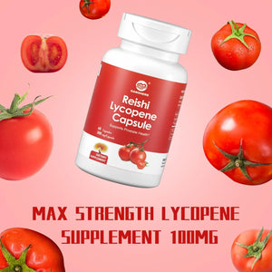 GANOHERB - Ganoherb Lycopene 300Mg. 60 Capsulas - The Red Vitamin MX - Suplementos Alimenticios - {{ shop.shopifyCountryName }}