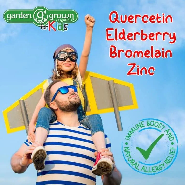 GARDEN GROWN - Garden Grown Essentials Quercetin Gummies for Kids 60 Gomitas - The Red Vitamin MX - Suplementos Alimenticios - {{ shop.shopifyCountryName }}