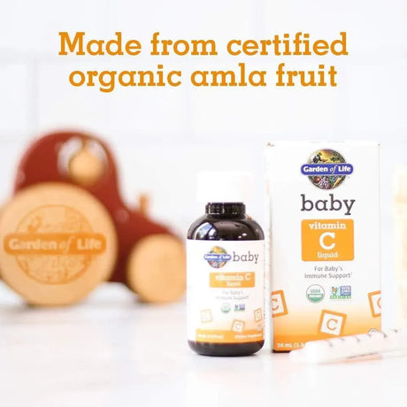 GARDEN OF LIFE - Garden of Life Baby Vitamin C Drops 56Ml. - The Red Vitamin MX - Suplementos Alimenticios - {{ shop.shopifyCountryName }}