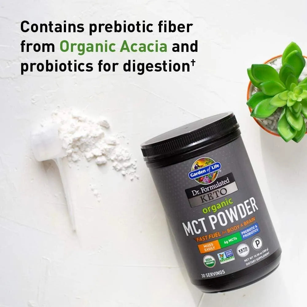 GARDEN OF LIFE - Garden of Life Dr. Formulated Keto Organic MCT Powder 30 Servicios 300Gr. - The Red Vitamin MX - Suplementos Alimenticios - {{ shop.shopifyCountryName }}