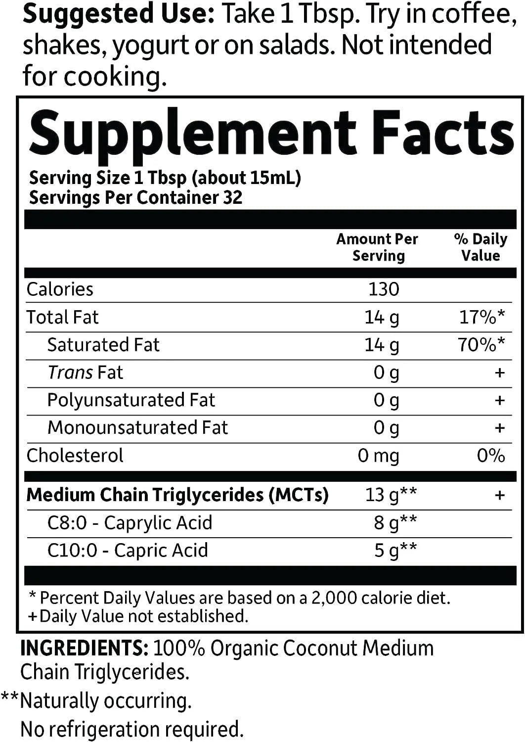 GARDEN OF LIFE - Garden of Life Dr. Formulated MCT Oil 473Ml. - The Red Vitamin MX - Suplementos Alimenticios - {{ shop.shopifyCountryName }}