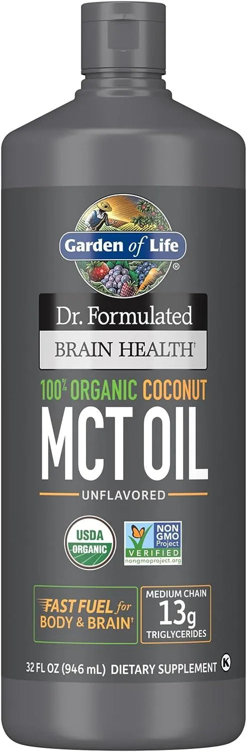 GARDEN OF LIFE - Garden of Life Dr. Formulated MCT Oil 946Ml. - The Red Vitamin MX - Suplementos Alimenticios - {{ shop.shopifyCountryName }}