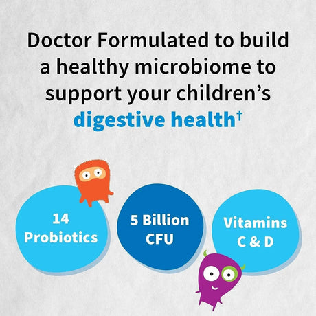 GARDEN OF LIFE - Garden of Life Dr. Formulated Probiotics Organic Kids+ 30 Tabletas Masticables - The Red Vitamin MX - Suplementos Alimenticios - {{ shop.shopifyCountryName }}