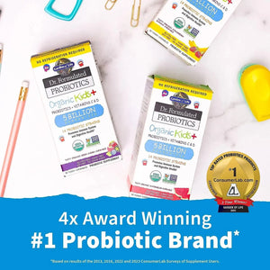 GARDEN OF LIFE - Garden of Life Dr. Formulated Probiotics Organic Kids+ 30 Tabletas Masticables - The Red Vitamin MX - Suplementos Alimenticios - {{ shop.shopifyCountryName }}
