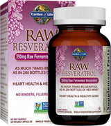 GARDEN OF LIFE - Garden of Life Heart Resveratrol Supplement 350Mg. 60 Capsulas - The Red Vitamin MX - Suplementos Alimenticios - {{ shop.shopifyCountryName }}