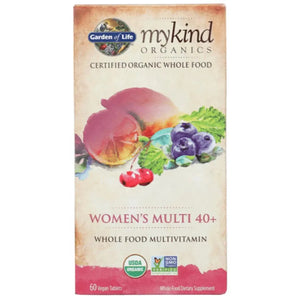 GARDEN OF LIFE - Garden of Life MyKind Organics Women's Multi 40+ 60 Tabletas - The Red Vitamin MX - Suplementos Alimenticios - {{ shop.shopifyCountryName }}