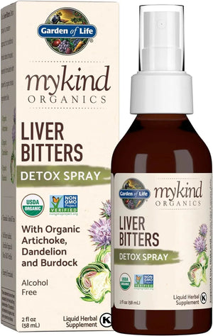 GARDEN OF LIFE - Garden of Life Organics Liver Bitters Detox Spray 2 Fl.Oz. - The Red Vitamin MX - Suplementos Alimenticios - {{ shop.shopifyCountryName }}